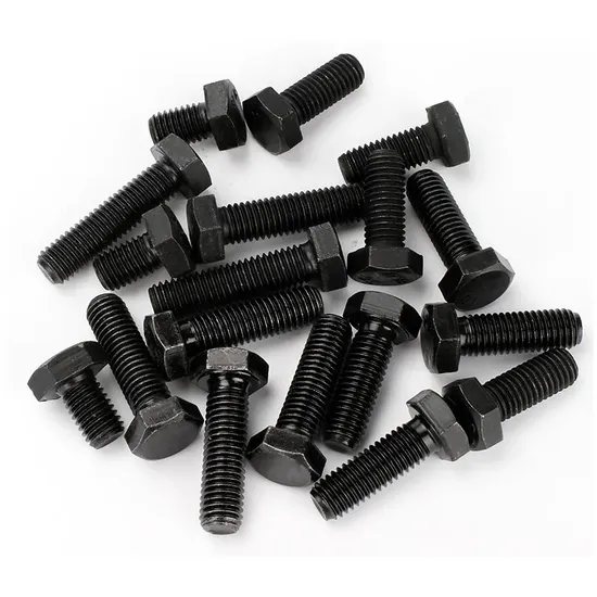 Grade 8.8/10.9/12.9 Full Thread Heat Treatment Black Oxide Hex Bolt